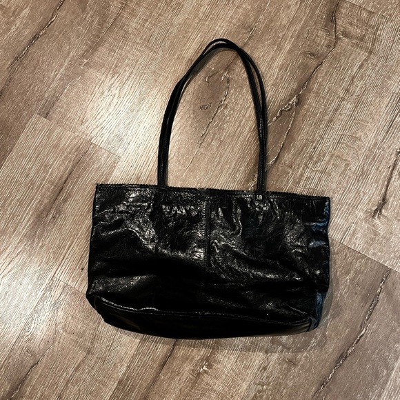 Latico Carmen Black LeatherShopper Tote. . transition from home, office,… - Picture 1 of 8